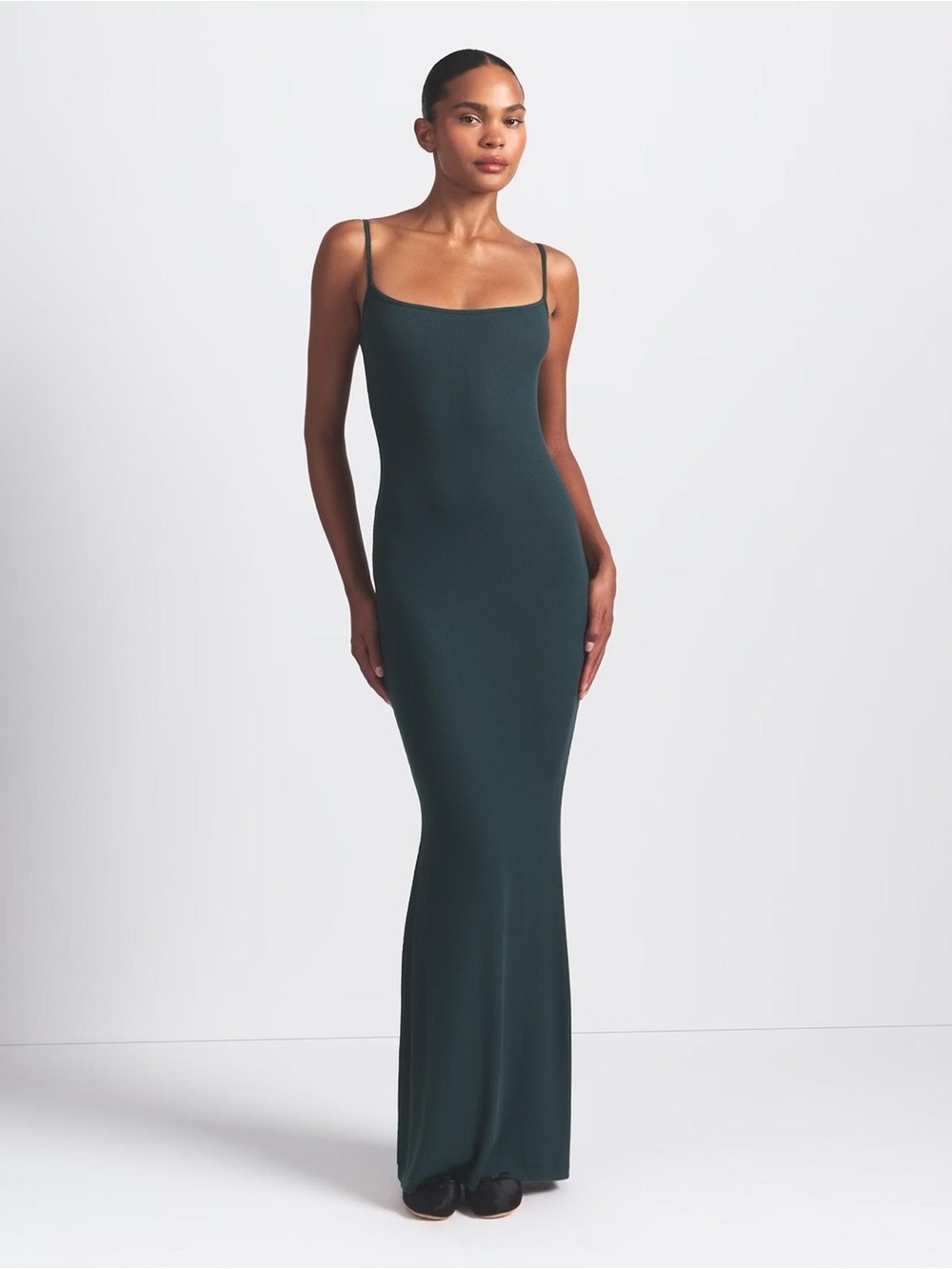 Soft lounge petite long slip dress